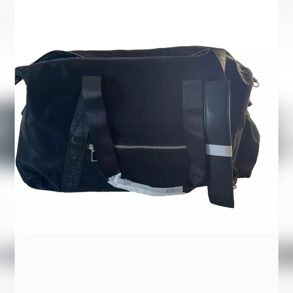 French Connection Black Audrey Weekender Duffel Bag NWT $148 Retail - Picture 9 of 12